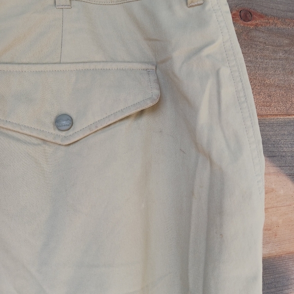 VTG LL Bean Gore Tex Pants Mens 46 Brown Briar Brush Guard Upland Duck Hunting - Picture 7 of 8